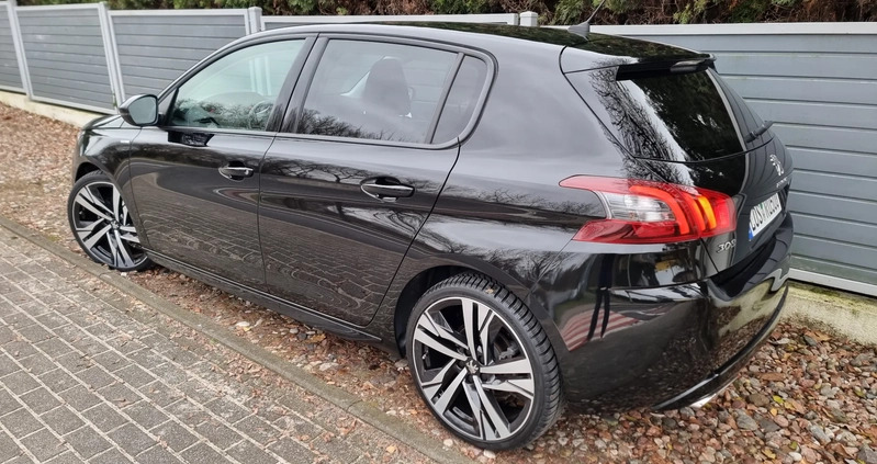 Peugeot 308 cena 58999 przebieg: 78000, rok produkcji 2019 z Polkowice małe 497